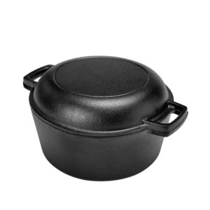 dutch oven with skillet lid